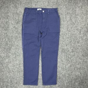Pistola Pants Womens Size 29 Blue Utility side stripe Flap pockets